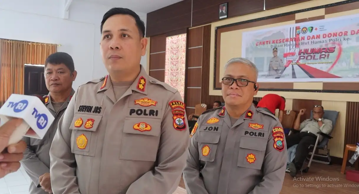 Polres Minahasa Ucapkan Selamat Hari Jadi Humas Polri ke-74: Polisi Humanis, Harapan Masyarakat
